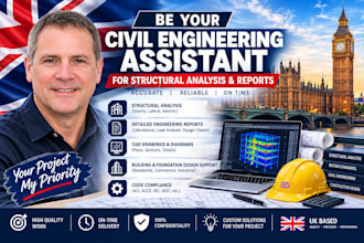be your civil engineering assistant for structural analysis and reports