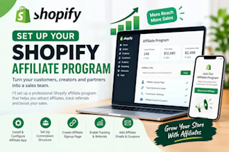 set up a shopify affiliate program for your store