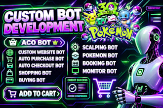do pokemon bot auto purchase bot auto buying bot auto checkout bot shopping bot