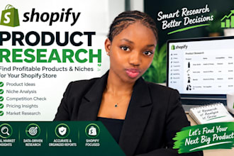 research profitable shopify products and niches for your store