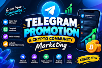 do telegram group promotion, organic telegram subscribers, crypto marketing