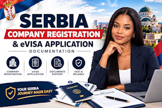 serbia company registration, serbia evisa application and documentation