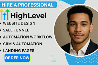 gohighlevel website design go highlevel sales funnel go high level landing page