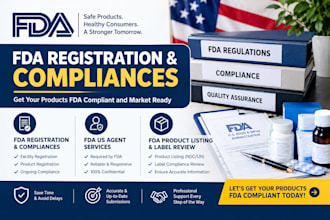 fda registration and compliances fda us agent fda product listing label review