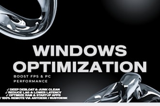 optimize, speed up and debloat your windows PC remotely