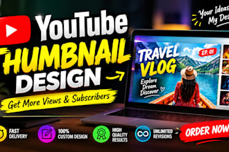 design eye catching youtube thumbnails that get clicks