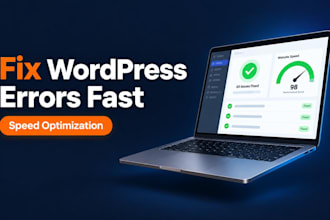 fix wordpress bugs, errors, and optimize website speed