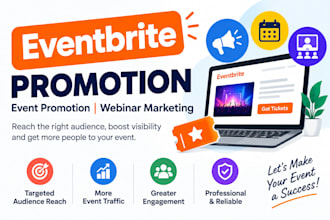 do eventbrite promotion, event promotion, webinar marketing