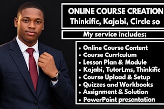 create interactive courses, build thinkific website, learnworld, learndash, h5p