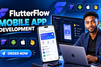 flutterflow mobile app andriod ios flutterflow firebase flutterflow api expert