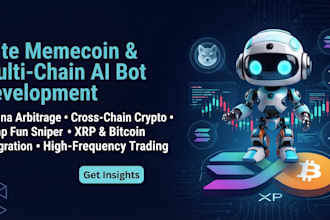build memecoin trading bot ai solana arbitrage crypto pump fun xrp bitcoin bot
