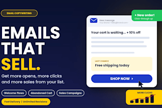 do compelling sales and cold email copywriting for outreach