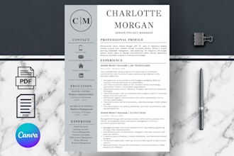 write, edit, design, format and update your professional resume or cv