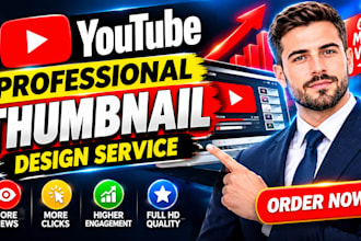 make youtube thumbnail from pov of a CTR boosting expert