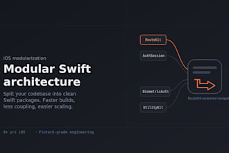 modularize your ios app into clean, scalable swift modules