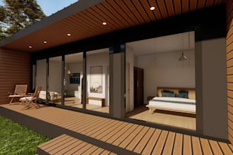 design 2d 3d custom tiny house off grid tiny homes  adu modern cabin