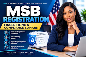 assist with msb registration and fincen filing