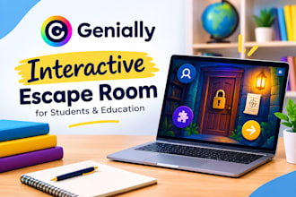 create a genially interactive escape room for students and education