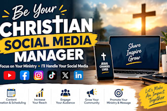 be your christian social media manager