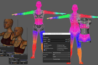 create, rig, fix, convert any model for vrchat, vtuber, mmd, weight paint, vroid