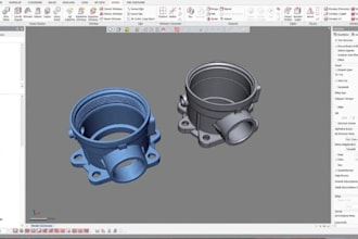 do reverse engineering, scan to cad,point cloud optimization, mesh repair to cad
