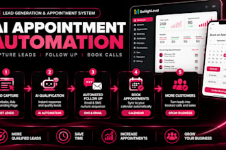 build ai powered lead generation and appointment booking automation