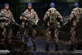 custom armor, weapons, props, and characters for arma reforger