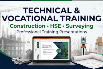 develop professional training packages and online courses