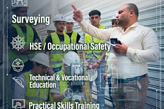 develop professional technical and vocational training packages and courses