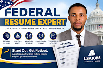 write a federal resume and usajobs resume for government job applications
