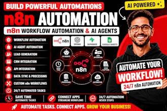 build n8n ai workflow n8n automation ai automation n8n ai agents crm workflow