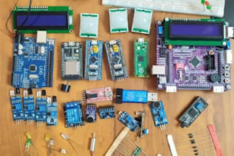 develop and debug embedded c firmware for stm32, arduino, and esp32