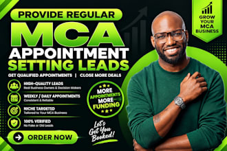 set qualified mca appointments and merchant cash advance leads