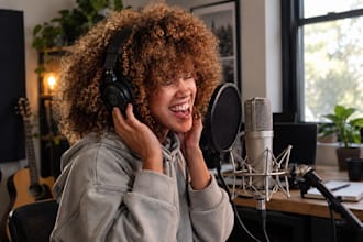 be your female edm vocalist for progressive house, tech, and melodic house