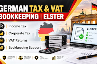 do german tax german vat income tax corporate tax bookkeeping elster