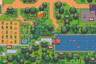 do pixel art tileset character sprite sheet rpg maker game art pixel animation