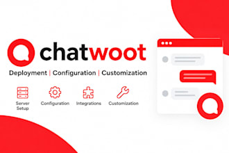deploy, configure and customize chatwoot customer support platform