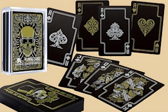 design custom card game playing card board game card, table top game card deck