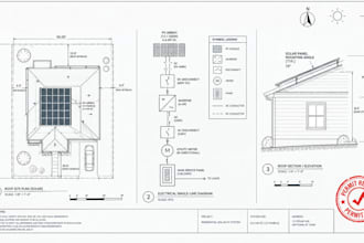 create solar permit plans pv design site plans and permit ready drawings