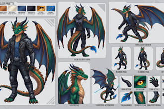 furry reference sheet furry art furry ref sheet fursona for fursuit character