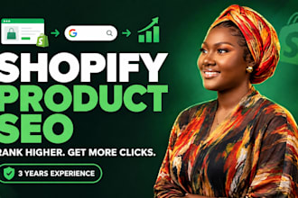 shopify product SEO product listing optimization for google ranking and sales