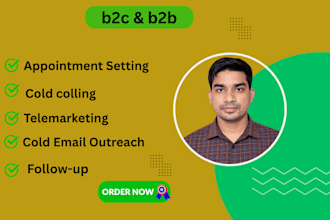 do b2c, appointment setting, cold calling and telemarketing
