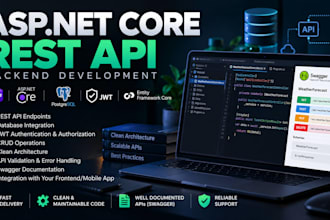develop a rest API with aspnet core and net
