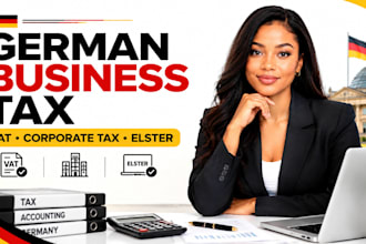 do german business tax, vat registration, corporate tax and elster filing