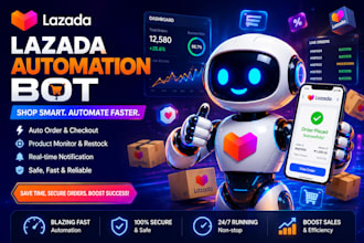 do lazada bot, shopee bot, auto checkout bot, pokemon bot auto purchase bot