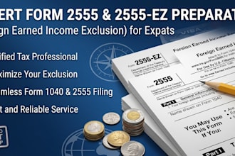 help with form 2555 and foreign earned income tax compliance