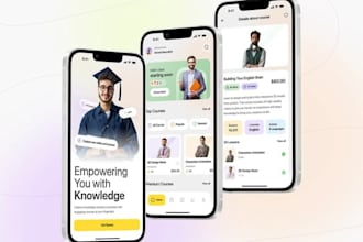 develop an education, e learning or school management app