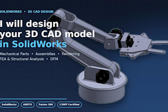 solidworks 3dcad expert for cnc and injection mold parts