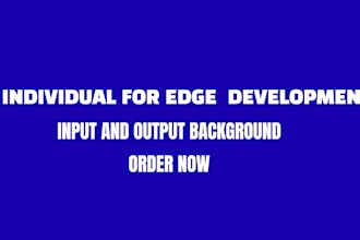 do pattern character edges for output lines
