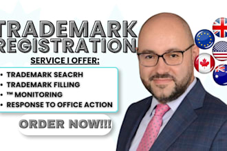 be your USA trademark attorney for uspto trademark registration